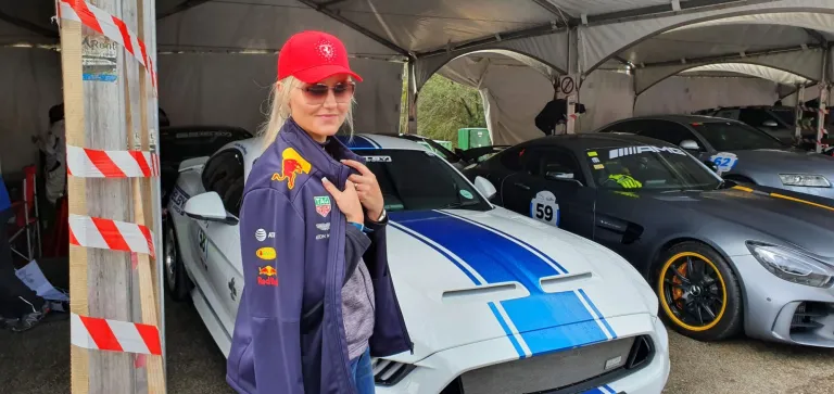 Me infront of a mustang